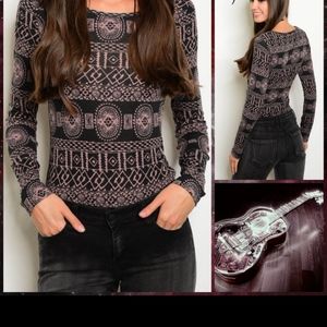 NWT Tribal body suit 🌟🌟🌟🌟🌟